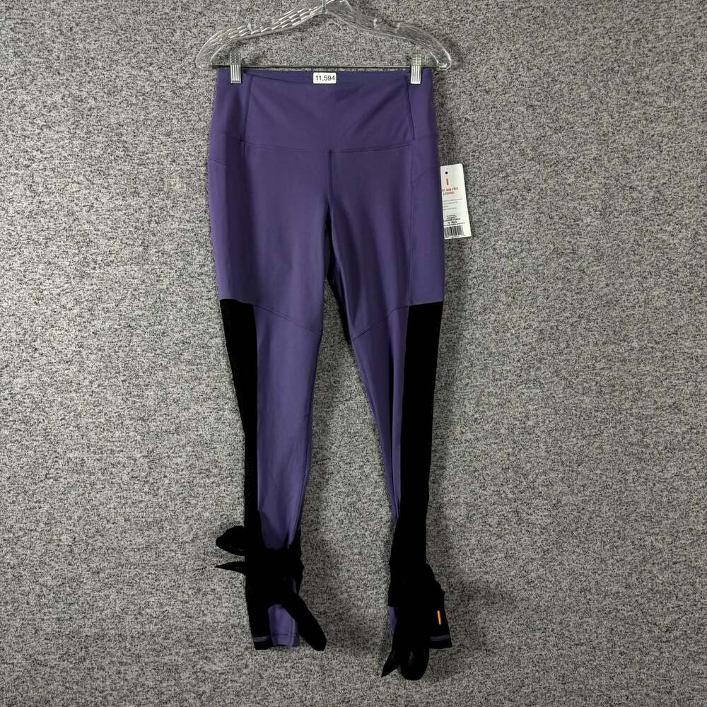 NEW Lucy Women’s Size Medium Purple Nylon Light And Free Leggings